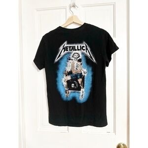89' Metallica Ride the Lightning Vintage T-Shirt Sz S